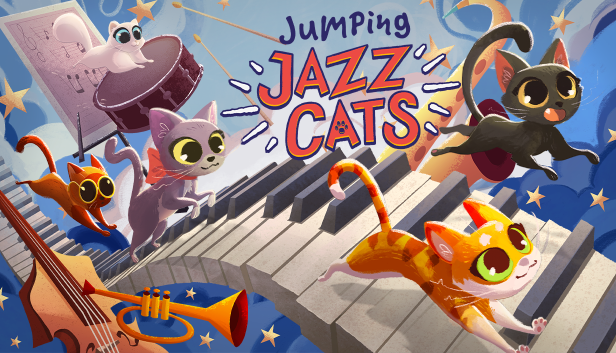 🐈 Jumping Jazz Cats | Platformer Party Game